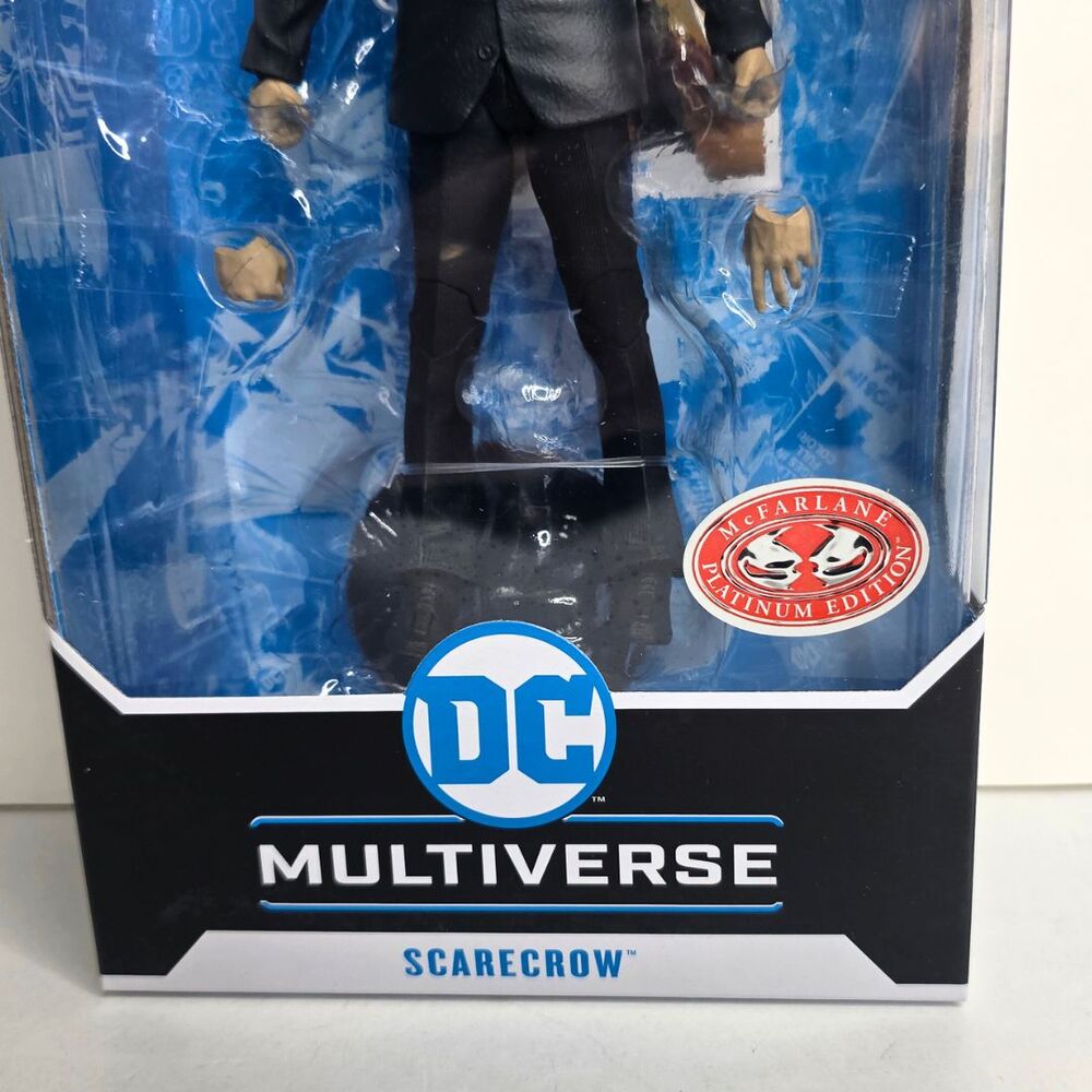McFarlane DC Multiverse SCARECROW Batman Begins PLATINUM EDITION Chase - NEW - Picture 3 of 8